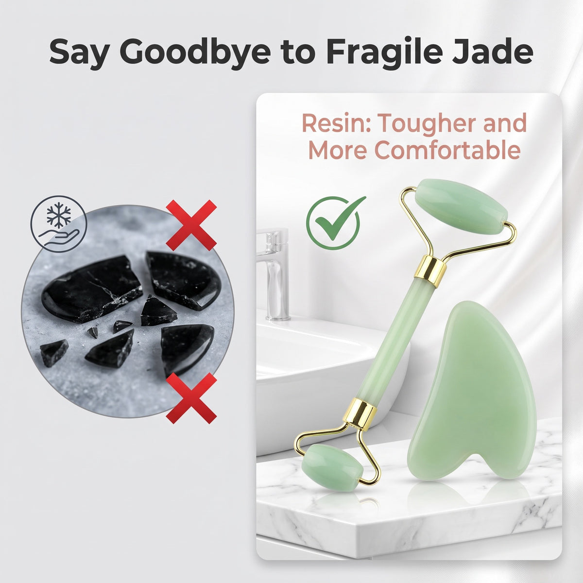 Crystal Facial Roller – Skin Tightening Massager
