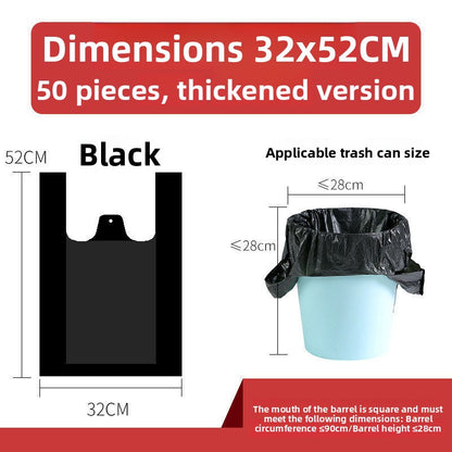 Thickened Vest-Style Disposable Garbage Bags
