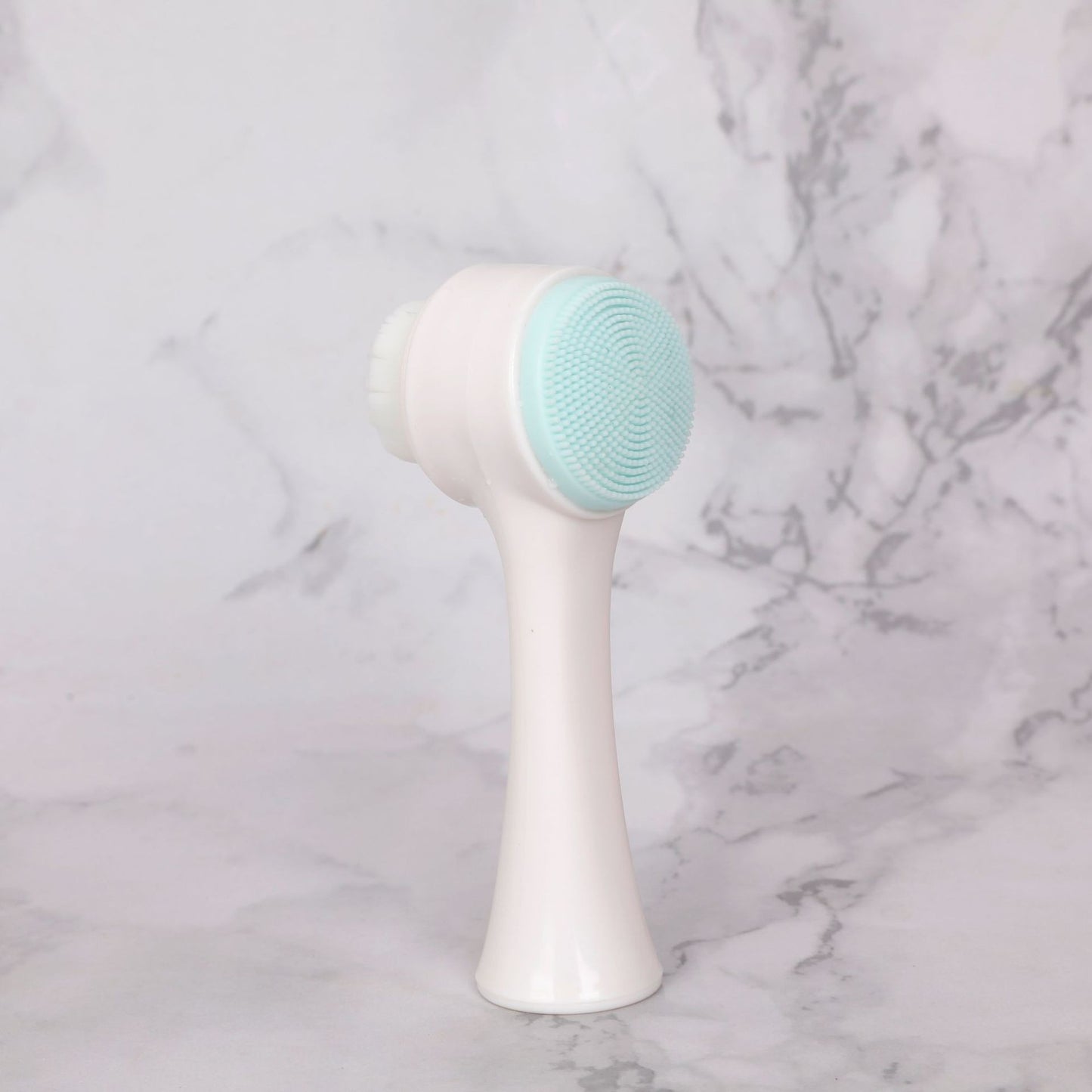 Facial Cleansing Brush Double Sided Soft Bristle