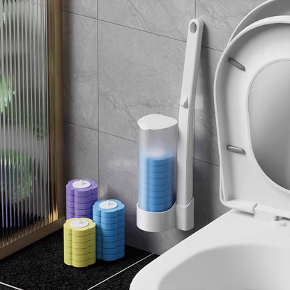 Disposable Toilet Brush Set – 30 Pcs Deep Cleaning Kit