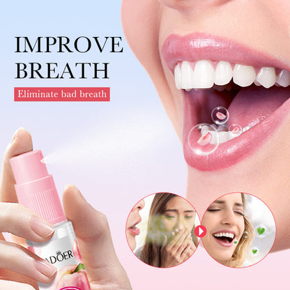 Peach Lemon Mint Oral Freshener Spray