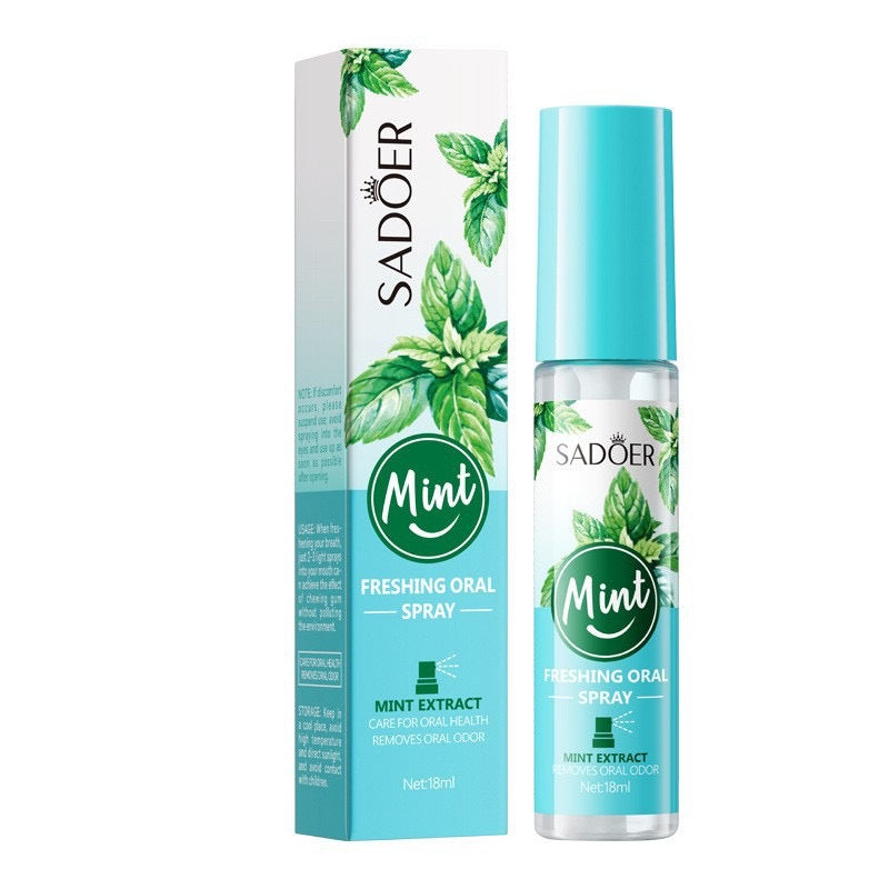 Peach Lemon Mint Oral Freshener Spray
